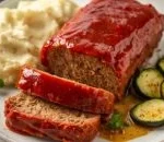 Homestyle Meatloaf Lunch Plate