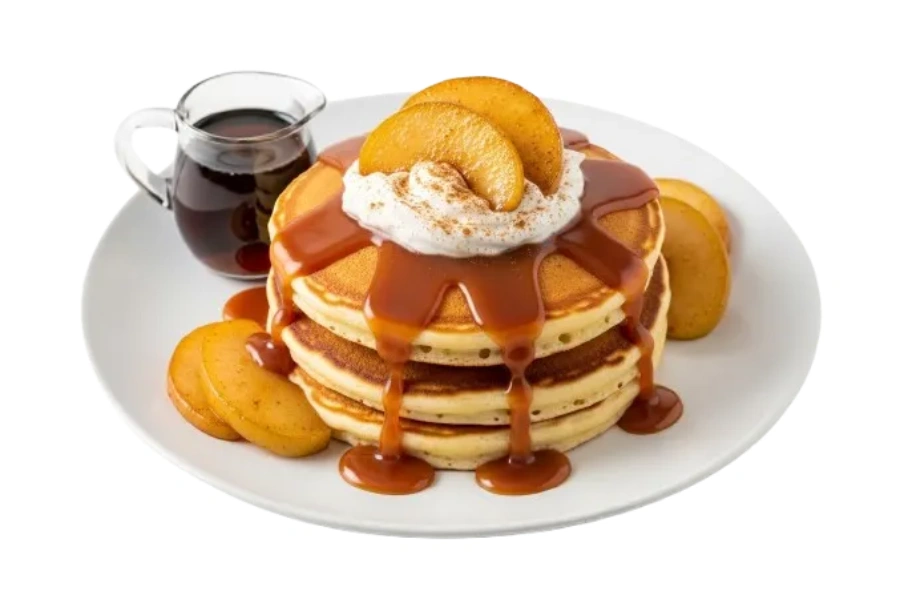 Caramel-Apple-Hotcakes