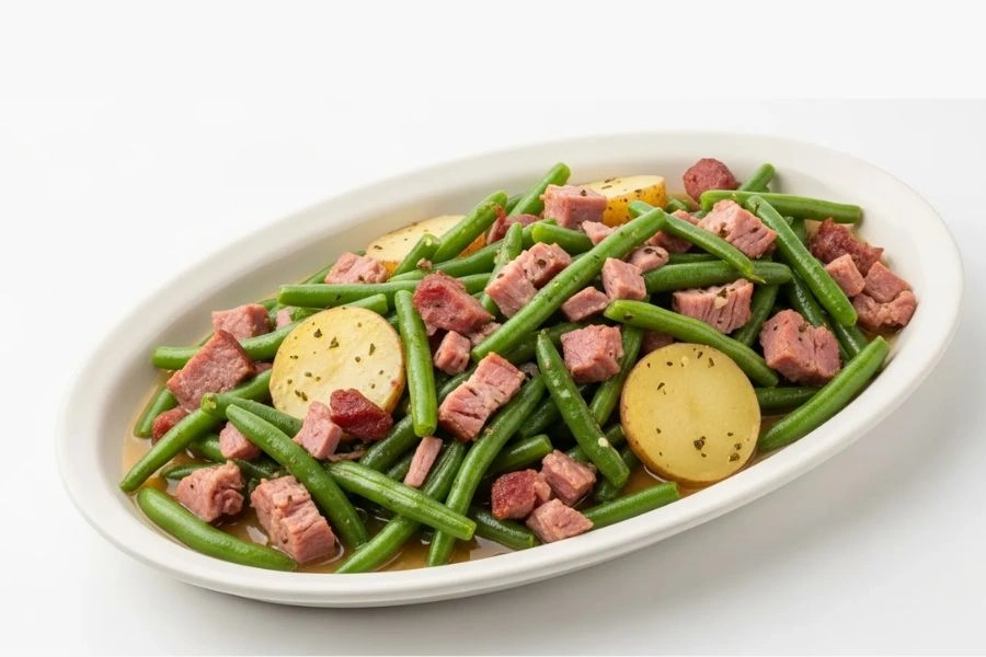 Family-Size-Green-Beans-with-Ham